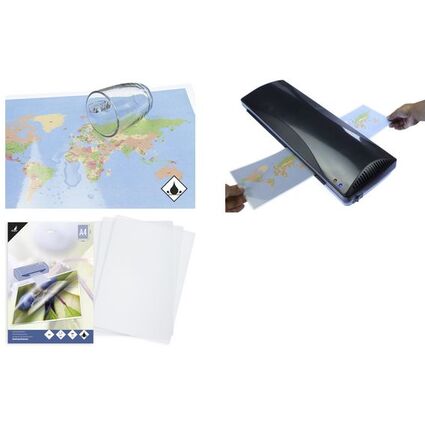 kangaro Laminierfolientasche, DIN A4, glnzend, 160 mic