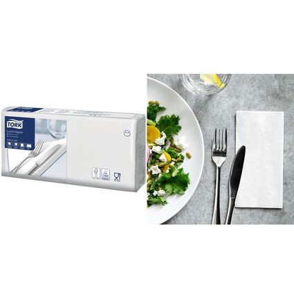 TORK Lunch-Servietten, 328 x 325 mm, 3-lagig, wei