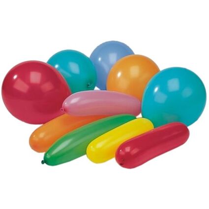PAPSTAR Luftballons, Farben und Formen sortiert, 50 Stck