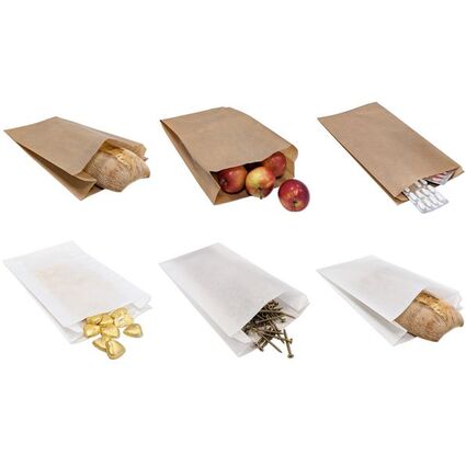MAILmedia Seitenfaltenbeutel, 230 x 110 x 440 mm, braun