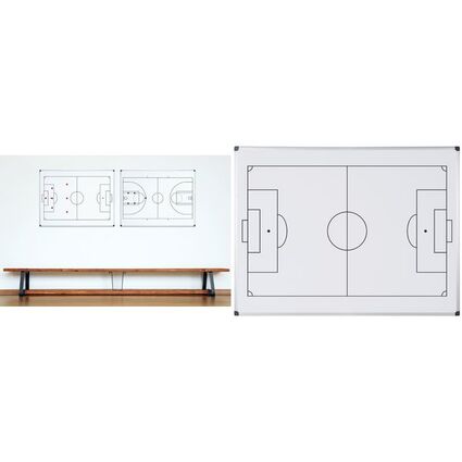 Bi-Office Weiwandtafel Fuballfeld, A3