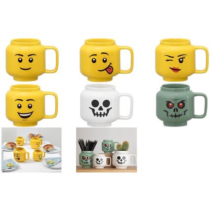 LEGO Kaffeetasse HAPPY BOY, 255 ml, gelb, im Karton