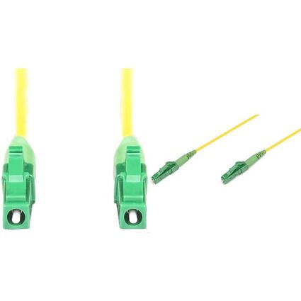 DIGITUS Glasfaser-Simplex-Patchkabel, LC/APC - LC/APC, 3,0 m