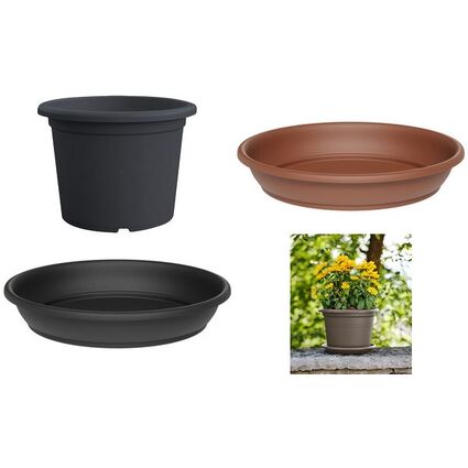 tera Untersetzer "Aura Round", Durchm.: 460 mm, anthrazit