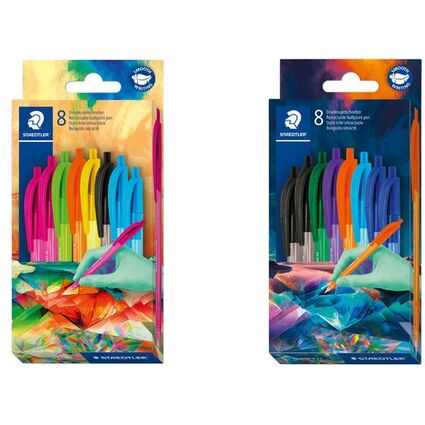 STAEDTLER Druckkugelschreiber ball 4230 M Edition 2, 8er