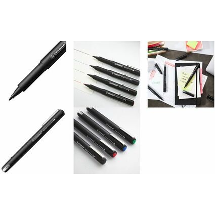 STABILO Fineliner dr!ver, medium, rot