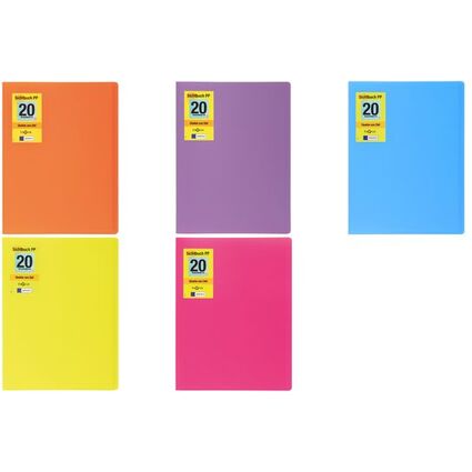 PAGNA Sichtbuch "School", DIN A4, 20 Hllen, sortiert