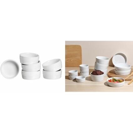 Ritzenhoff & Breker Schalen-Set BIANCO, 245 ml, 4-teilig