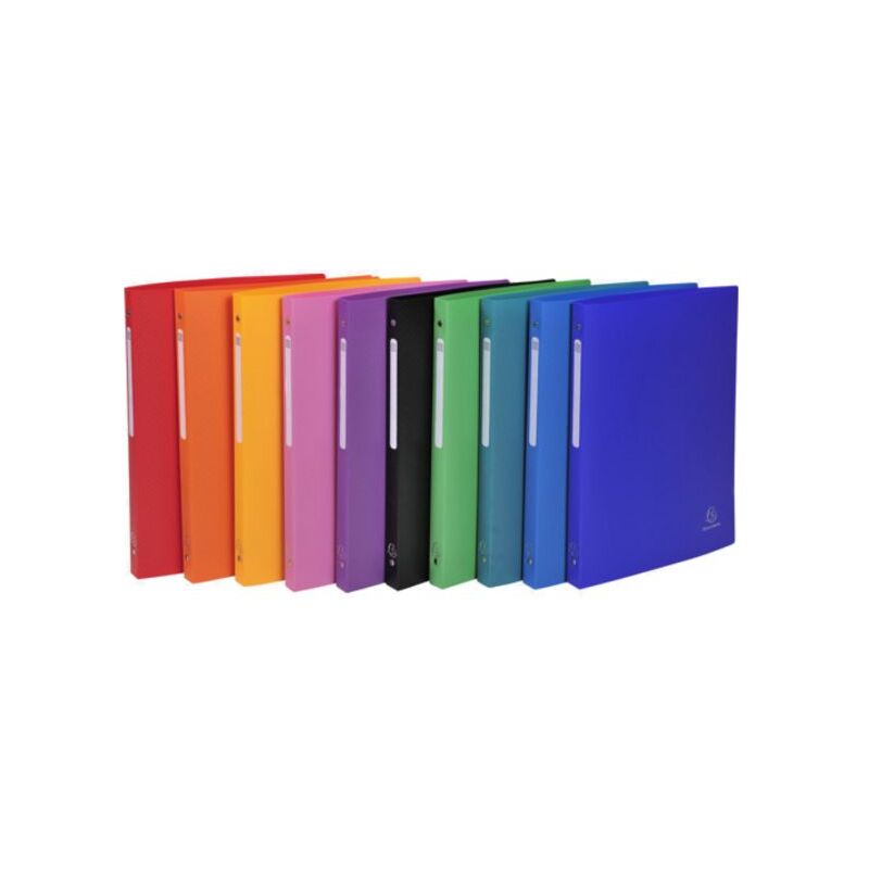 EXACOMPTA Ringbuch DIN A4 blickdicht 4 Ring-Mechanik farbwahl 