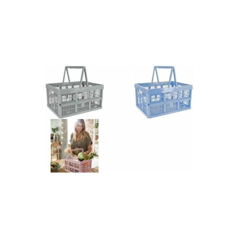 keeeper Einkaufsbox emma, faltbar, 18,5 L, nordic-blau 1022268000000 bei   günstig kaufen