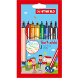 STABILO fasermaler Trio Scribbi, 8er Kartonetui