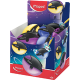 Maped spitzdose Galactic, aus Kunststoff, 24er Display