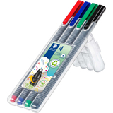 STAEDTLER fineliner triplus, 4er Etui