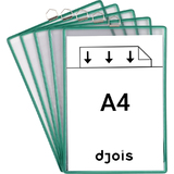 djois by tarifold Hngesichttafel, din A4 hoch, grn
