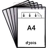 djois by tarifold Hngesichttafel, din A4 hoch, schwarz