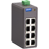 MOXA unmanaged Industrial ethernet Switch, 8 Port, EDS-208