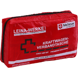 Leina kfz-verbandtasche Compact, inhalt DIN 13164, rot