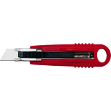 WEDO safety-cutter Standard, Klinge: 18 mm, rot/schwarz