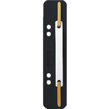 LEITZ Heftstreifen, 35 x 158 mm, PP-Folie, schwarz
