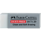 FABER-CASTELL kunststoff-radierer DUST-FREE, wei