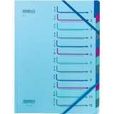 extendos ordnungsmappe 43, 12 Fcher, mit Eckspanngummi