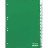 DURABLE Kunststoff-Register, PP, Strke: 0,12 mm, 31-teilig