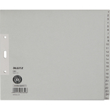 LEITZ Tauenpapier-Register, Zahlen, a4 berbreite, 1-25,grau