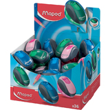 Maped spitzdose Clean, farbig sortiert, 36er Display