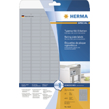 HERMA typenschild-etiketten SPECIAL, 25,4 x 10 mm, silber