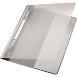 LEITZ schnellhefter Exquisit, din A4 berbreite, PVC, grau