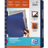 Oxford vario-zipp Register, 5-teilig, A4, 245 x 316 mm