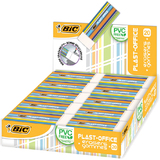 BIC kunststoff-radierer Plast-Office, 20er Display