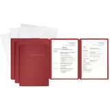 PAGNA bewerbungs-set "Special", din A4, rot, 3-teilig