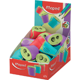 Maped doppel-spitzdose Boogy, aus Kunststoff, 24er Display