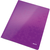 LEITZ schnellhefter WOW, din A4, Karton, violett