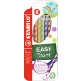 STABILO dreikant-buntstifte EASYcolors R, 6er Kartonetui