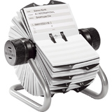 DURABLE adresskartei TELINDEX, silber