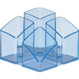 HAN Multikcher SCALA, 4 Fcher, blau-transparent