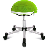 Topstar fitness-hocker "Sitness half Ball", apfelgrn