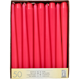 STARPAK Leuchterkerzen, 22 mm, fuchsia, 50er Pack