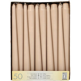 STARPAK Leuchterkerzen, 22 mm, puder, 50er Pack