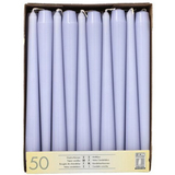 STARPAK Leuchterkerzen, 22 mm, flieder, 50er Pack