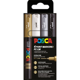 POSCA pigmentmarker PC1MC, 4er Etui