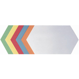 FRANKEN moderationskarten Knigswabe, 165 x 297 mm, sortiert