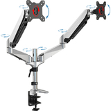 DIGITUS LCD-/LED-Monitorarm Dual, mit Klemmfu