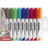 Kores whiteboard-marker K marker XW2, Keilspitze, 10er Etui
