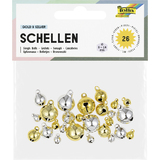 folia Metallglckchen, 3 Gren sortiert, gold und silber