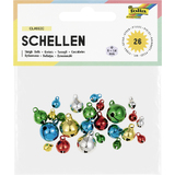 folia Metallglckchen, 3 Gren sortiert, Intensivfarben