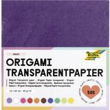 folia Transparentpapier-Faltbltter, 150 x 150 mm