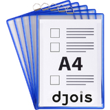 djois by tarifold Notizhalter, din A4, blau